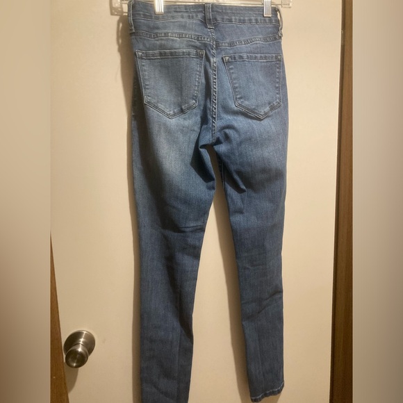 KanCan Women's Skinny Jeans in Blue - Picture 2 of 6